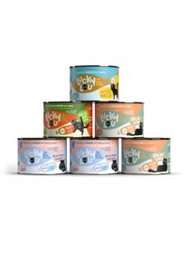 Lucky Lou Lifestage Adult Wild Mix Nassfutter, 6x200g