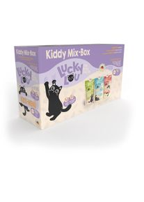 Lucky Lou Lifestages Kitten Kiddy Nassfutter Mixpaket, 12x125g