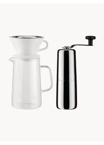 Alessi Mlýnek na kávu z nerezové oceli Slow Coffee Černá, Stříbrná Kov Ø 6 cm, V 22 cm