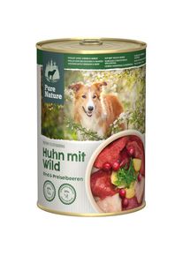 6x400g Pure Nature Adult - zvěřina a kuřecí