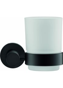 Duravit Duravit 99204600 - Nástěnný stojánek na zubní kartáčky D-CODE pravá matná černá