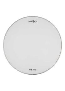drum-tec real feel 18" bass drum mesh head (white) B-STOCK