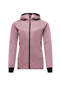 Salewa Women's Sella Crevasse Hooded Jacket Fleece jacket Women (40, pink)