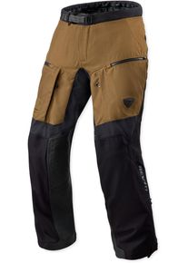 Revit Continent 2, textile pants unisex , color: Dark Grey/Black , size: Short XXL