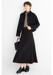 C&Amp;A Pletená sukně, Černé, Größe: XS