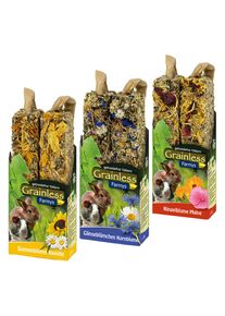 JR FARM Farmy's Grainless míchané balení.- 3 x 2 ks (3 x 140 g)