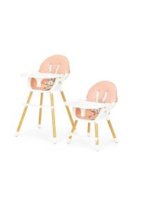 ecotoys Jídelní židlička Molly 2v1 - lososová