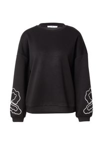 Haily's Hailys Ženy Mikina 'Ha44riet' černá / bílá M