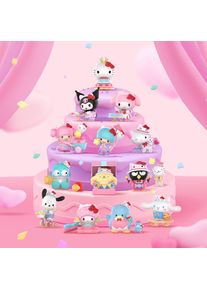 Sanrio - Personnages Hello Kitty 50e Anniversaire Série POP MART Figurines Mystères Display - POP MART