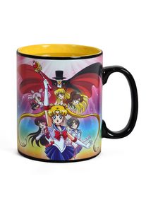Sailor Moon - Tasse à effet thermique de groupe