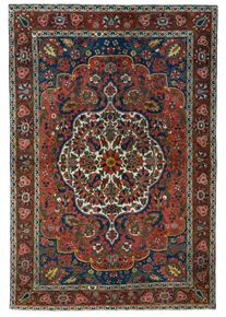 Bakhtiar Orientální koberec 230 x 160 Červené (Írán) Ručně Vázané