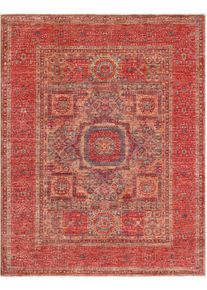 Mamluk Koberec 150 x 200 Červené (Pákistán) Ručně Vázané