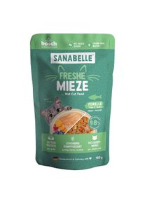 Sanabelle Freshe Mieze pstruh, krůta & kuře 10x100 g