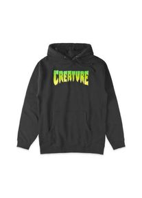 Creature Logo Hoodie black men XXL