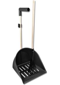 Waldhausen Shaker XL Bollensammler mit Rechen, unmontiert, schwarz