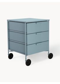 Kartell Kancelářská skříňka Mobil Modrá Umělá hmota Š 49 cm, V 63 cm