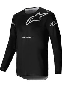 Alpinestars Racer Graphite, jersey , color: Black/Grey , size: XXL