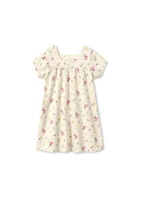 Tchibo - Žerzejov&eacute; &scaron;aty z biobavlny - pro miminko - vel. 74/80 - barva: b&iacute;l&aacute;/květovan&yacute;