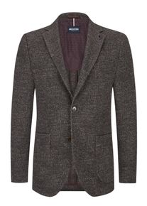 Velk&eacute; Velikosti - HECHTER PARIS - Č&aacute;stečně pod&scaron;it&eacute; žerzejov&eacute; sako H-Xtension - 58 - Hněd&aacute;