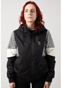 Iriedaily - Blotchy Black White - Bunda - Černá - XL - 100% polyester,100% nylon,Syntetika