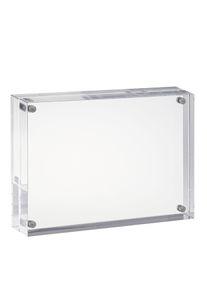 magnetický obrazový rám 120 x 160 mm | 30 mm, Akrylát (PMMA), transparentní provedení