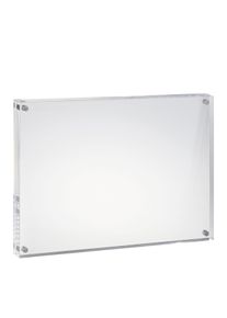 magnetický obrazový rám 240 x 178 mm | 16 mm, Akrylát (PMMA), transparentní provedení