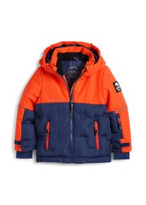 C&Amp;A Lyžařská bunda s kapucí-vodotěsná, Oranžové, Größe: 122