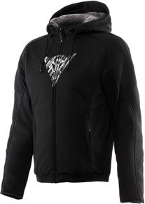 Dainese Bovisa, zip hoodie , color: Black/White , size: 54