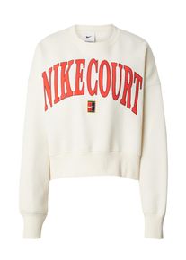 Nike Ženy Sportovní mikina 'PHNX FLC' slonová kost / červená XL