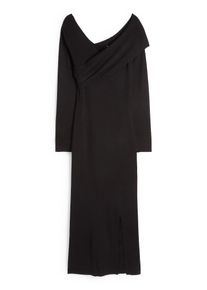 C&Amp;A Pletené šaty-straight fit, Černé, Größe: S