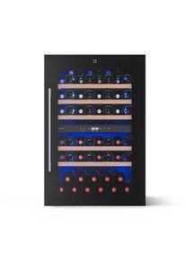Klarstein Illuminosa vestavná vinotéka | Dualzone | UV ochrana | 143 l | 57 lahví | 60 cm