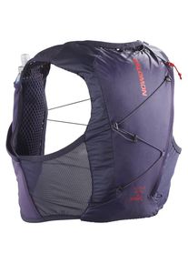 Salomon Active Skin 4 Grvl Set Trail running backpack (S, blue)