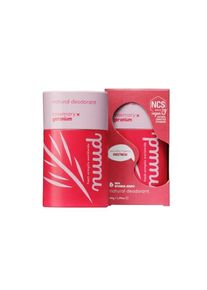 nuud Botanical Scents Rosemary x Geranium Tuh&yacute; deodorant s vůn&iacute; rozmar&yacute;nu a ger&aacute;nia, 45 g