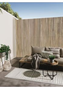 benuta Basic Vnitřn&iacute; a venkovn&iacute; běhoun Flora &Scaron;ed&aacute; 80x250 cm Abstrakt,Geometrick&eacute;