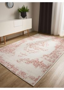 benuta Basic Sia Kr&eacute;mov&aacute;/Růžov&aacute; 200x300 cm Vintage