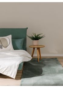 benuta Basic Uměl&eacute; kož&iacute;&scaron;kov&eacute; koberce Furry Zelen&aacute; 70x200 cm Uni