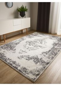 benuta Basic Sia Kr&eacute;mov&aacute;/&Scaron;ed&aacute; 200x300 cm Vintage