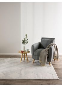 benuta Basic Koberec Claire Kr&eacute;mov&aacute; 120x170 cm Abstrakt,Geometrick&eacute;