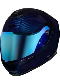 Nolan X-903 Ultra Carbon Liquido 328, full face helmet , color: Dark Blue , size: L