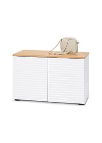 Tchibo - Lavice s úložným prostorem - barva: bílá