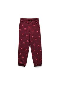 Tchibo - Dětsk&eacute; joggingov&eacute; kalhoty - pro miminko - vel. 86/92 - barva: červen&aacute;
