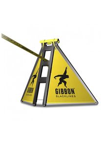 Gibbon Slacklines Slackframe Slacklining (93 x 27 x 23 cm, black/yellow)