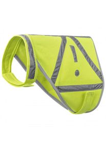 Hunter Reflective Safety Vest Dog coat (Halsumfang 48-62 cm - Bauchumfang 64-81 cm, yellow)