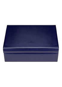 Windrose Merino Schmuckkasten 30 cm blau