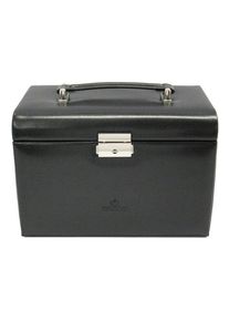 Windrose Merino Schmuckkasten 24.5 cm schwarz