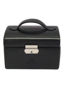 Windrose Merino Schmuckkasten 15 cm schwarz