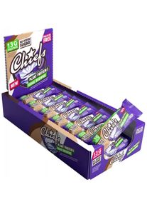 Chiefs Plant Protein Bar, 15 x 55 g Riegel, Fudge Brownie