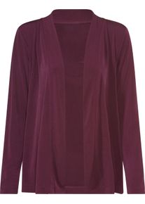 Damske Halenka s otevřen&yacute;m střihem burgundsk&aacute; ,velikost 44