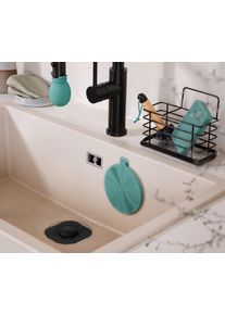 Tchibo - Kovový stojan na mycí potřeby - barva: černá