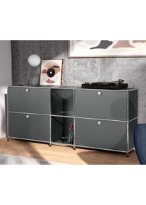 Tchibo - Kovov&aacute; stoln&iacute; lampa - barva: b&iacute;l&aacute;